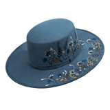 enchanted flora in blues