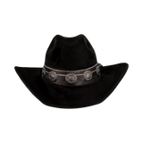 cowhide & conchos tool belt