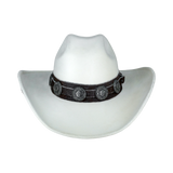 cowhide & conchos tool belt