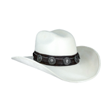 cowhide & conchos tool belt